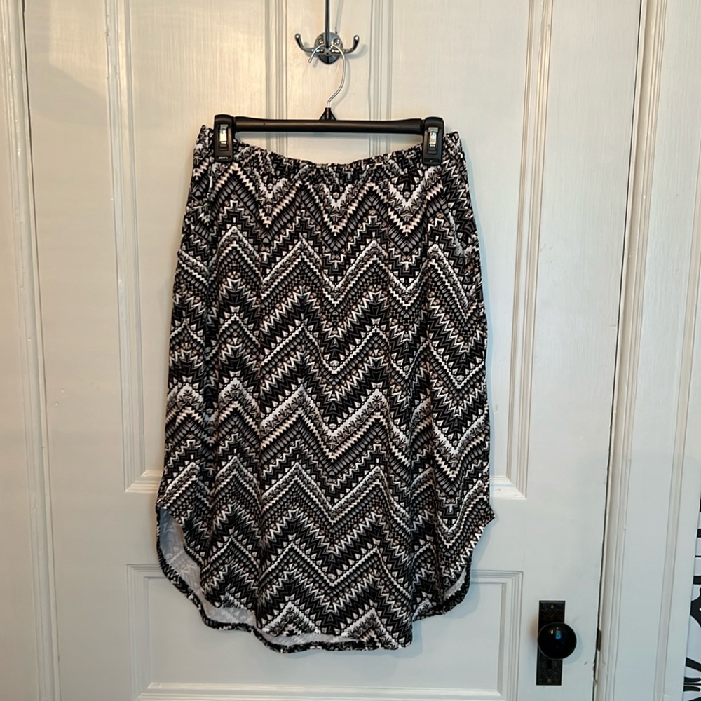 Bobeau midi skirt with pockets, size S, excellent condition